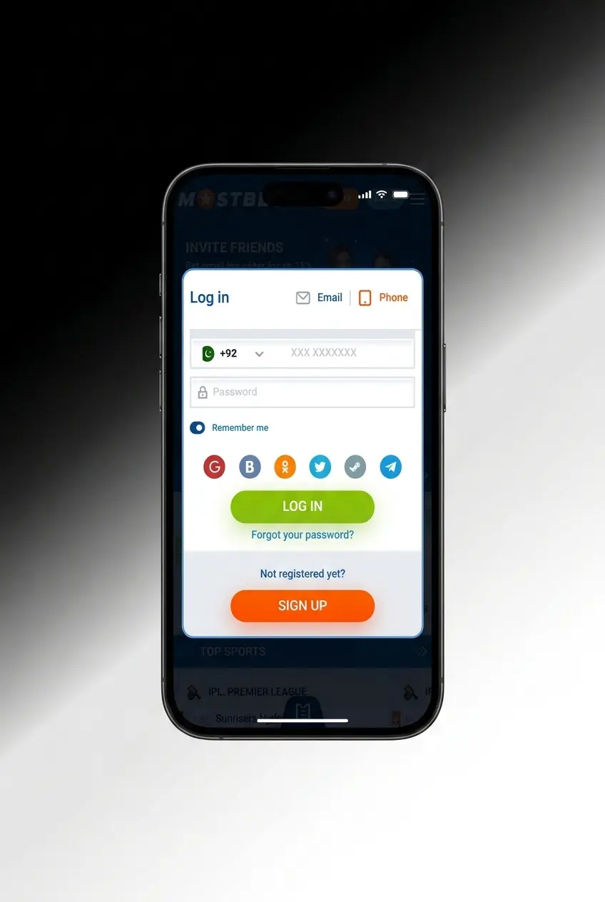 Mostbet iOS app download steps for iPhone and iPad showing Safari installation guide in 4 easy steps