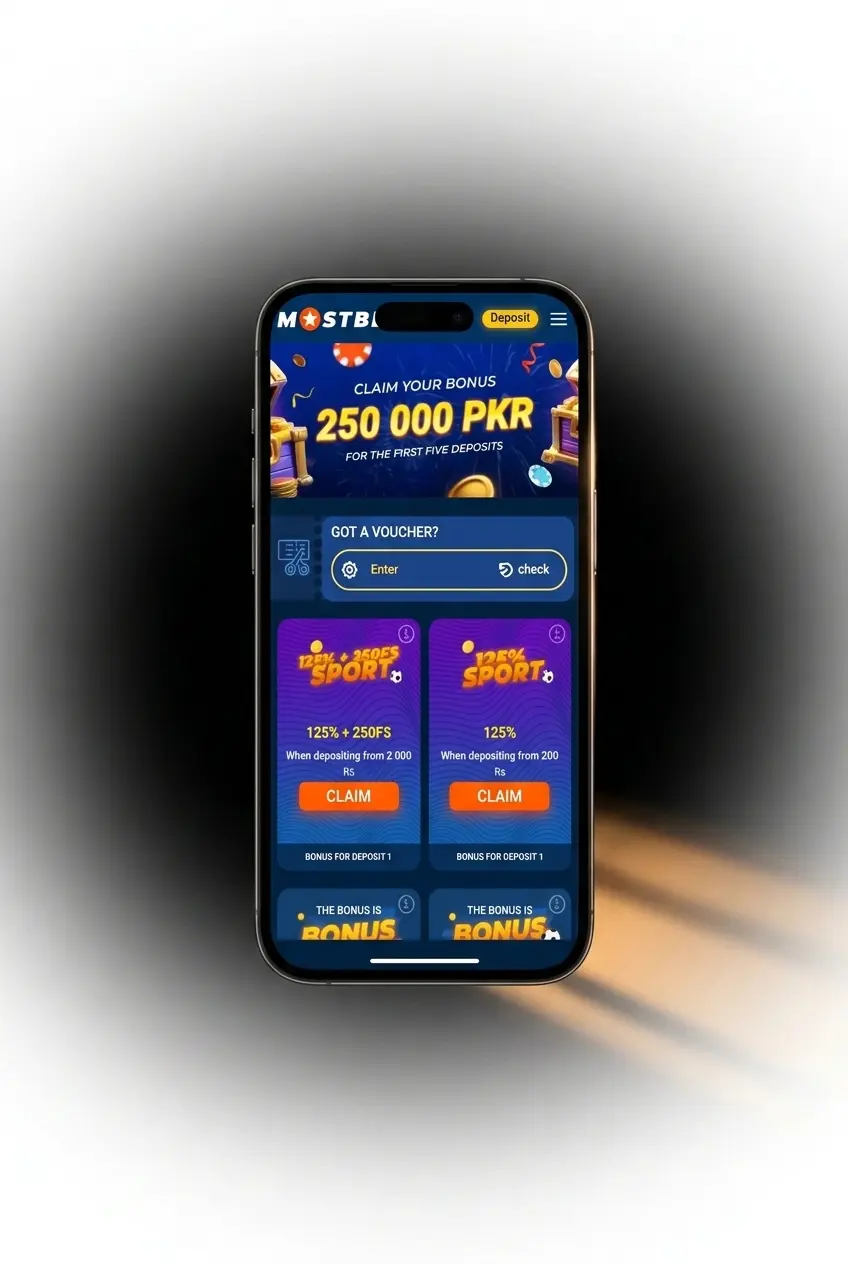 Step-by-step guide to claim Mostbet welcome bonus in Pakistan with registration, deposit, and activation instructions