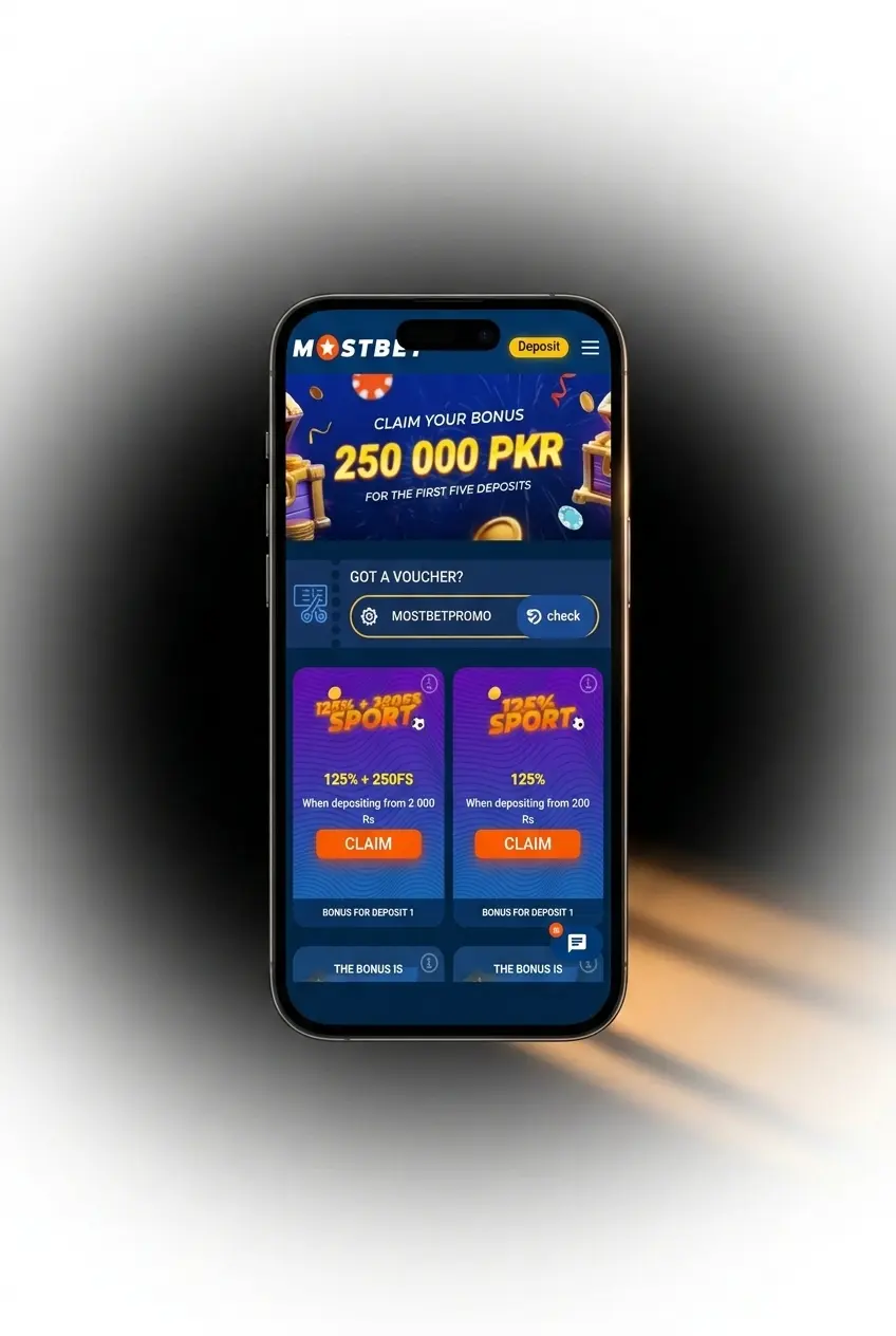 Step-by-step guide to claiming Mostbet welcome bonus in Pakistan with registration, deposit, and activation steps