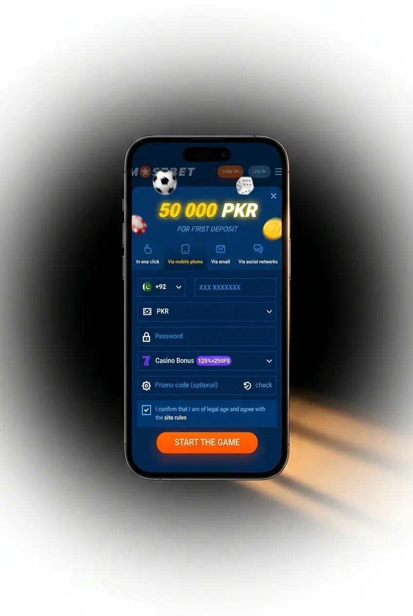 Step-by-step guide to claiming Mostbet welcome bonus in Pakistan with registration, deposit, and activation instructions